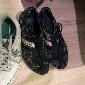 Coach navy sneakers size 7